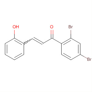 906077-98-3  2-Propen-1-one, 1-(2,4-dibromophenyl)-3-(2-hydroxyphenyl)-