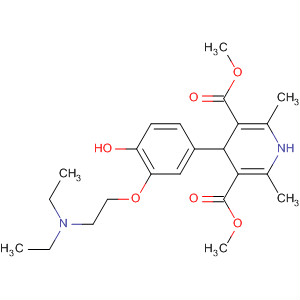 906092-99-7  3,5-Pyridinedicarboxylic acid,4-[3-[2-(diethylamino)ethoxy]-4-hydroxyphenyl]-1,4-dihydro-2,6-dimethyl-, dimethyl ester