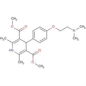 906093-04-7  3,5-Pyridinedicarboxylic acid,4-[4-[2-(dimethylamino)ethoxy]phenyl]-1,4-dihydro-2,6-dimethyl-,dimethyl ester
