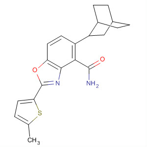 906094-79-9  4-Benzoxazolecarboxamide,N-(3S)-1-azabicyclo[2.2.2]oct-3-yl-2-(5-methyl-2-thienyl)-