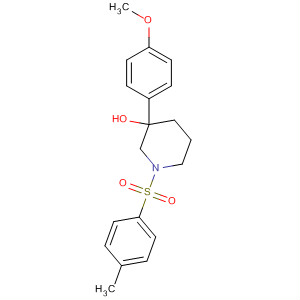 906360-44-9  3-Piperidinol, 3-(4-methoxyphenyl)-1-[(4-methylphenyl)sulfonyl]-