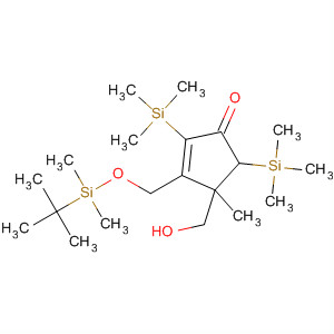 906623-01-6  2-Cyclopenten-1-one,3-[[[(1,1-dimethylethyl)dimethylsilyl]oxy]methyl]-4-(hydroxymethyl)-4-methyl-2,5-bis(trimethylsilyl)-