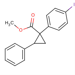 906739-28-4  Cyclopropanecarboxylic acid, 1-(4-iodophenyl)-2-phenyl-, methyl ester,(1R,2S)-