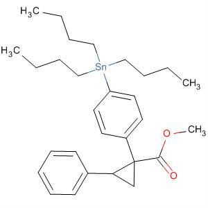 906739-35-3  Cyclopropanecarboxylic acid, 2-phenyl-1-[4-(tributylstannyl)phenyl]-,methyl ester, (1R,2S)-