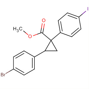 906739-47-7  Cyclopropanecarboxylic acid, 2-(4-bromophenyl)-1-(4-iodophenyl)-,methyl ester, (1R,2S)-