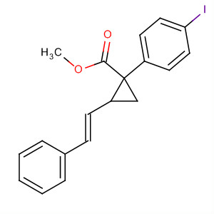 906739-56-8  Cyclopropanecarboxylic acid,1-(4-iodophenyl)-2-[(1E)-2-phenylethenyl]-, methyl ester, (1R,2S)-