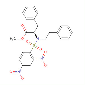 906748-12-7  D-Phenylalanine, N-[(2,4-dinitrophenyl)sulfonyl]-N-(2-phenylethyl)-,methyl ester