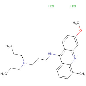 906796-43-8  1,3-Propanediamine,N'-(3-methoxy-5-methyl-9-acridinyl)-N,N-dipropyl-, dihydrochloride