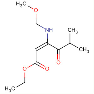 907178-46-5  2-Hexenoic acid, 3-(methoxymethylamino)-5-methyl-4-oxo-, ethyl ester,(2E)-