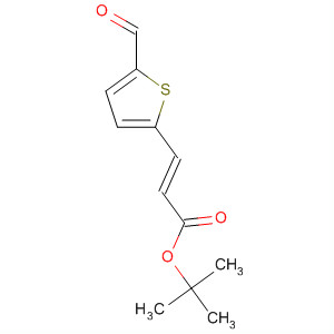 907564-08-3  2-Propenoic acid, 3-(5-formyl-2-thienyl)-, 1,1-dimethylethyl ester, (2E)-