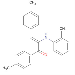 907608-25-7  2-Propen-1-one, 1,3-bis(4-methylphenyl)-2-(methylphenylamino)-, (2Z)-