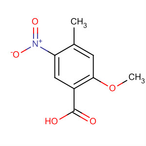 90763-12-5  Benzoic acid, 2-methoxy-4-methyl-5-nitro-