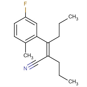 908244-44-0  2-Hexenenitrile, 3-(5-fluoro-2-methylphenyl)-2-propyl-, (2Z)-