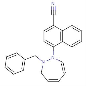 908269-60-3  1-Naphthalenecarbonitrile,4-[hexahydro-2-(phenylmethyl)-1H-1,2-diazepin-1-yl]-