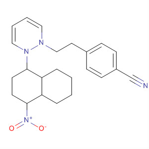 908272-21-9  Benzonitrile,4-[2-[tetrahydro-2-(4-nitro-1-naphthalenyl)-1(2H)-pyridazinyl]ethyl]-