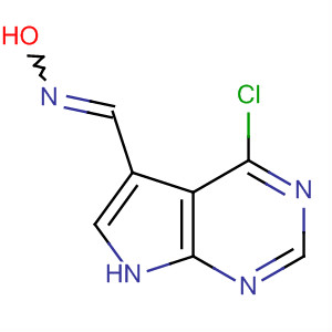 908287-23-0  1H-Pyrrolo[2,3-d]pyrimidine-5-carboxaldehyde, 4-chloro-, oxime