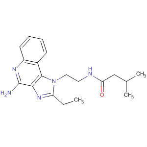 908368-04-7  Butanamide,N-[2-(4-amino-2-ethyl-1H-imidazo[4,5-c]quinolin-1-yl)ethyl]-3-methyl-