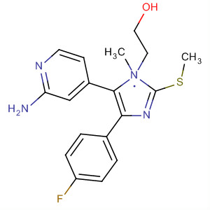 908381-58-8  1H-Imidazole-1-ethanol,5-(2-amino-4-pyridinyl)-4-(4-fluorophenyl)-a-methyl-2-(methylthio)-
