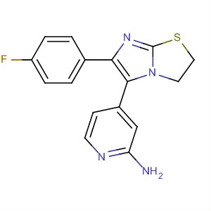 908382-27-4  2-Pyridinamine,4-[6-(4-fluorophenyl)-2,3-dihydroimidazo[2,1-b]thiazol-5-yl]-