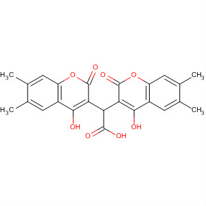908564-97-6  2H-1-Benzopyran-3-acetic acid,4-hydroxy-a-(4-hydroxy-6,7-dimethyl-2-oxo-2H-1-benzopyran-3-yl)-6,7-dimethyl-2-oxo- 908564-97-6  2H-1-Benzopyran-3-acetic acid,4-hydroxy-a-(4-hydroxy-6,7-dimethyl-2-oxo-2H-1-benzopyran-3-yl)-6,7-dimethyl-2-oxo-