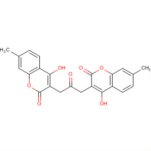 908565-47-9  2H-1-Benzopyran-2-one,3,3'-(2-oxo-1,3-propanediyl)bis[4-hydroxy-7-methyl- 908565-47-9  2H-1-Benzopyran-2-one,3,3'-(2-oxo-1,3-propanediyl)bis[4-hydroxy-7-methyl-