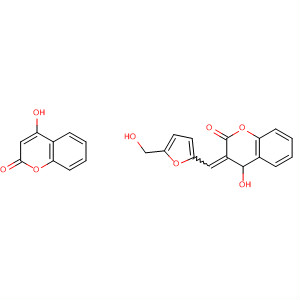 908565-49-1  2H-1-Benzopyran-2-one,3,3'-[[5-(hydroxymethyl)-2-furanyl]methylene]bis[4-hydroxy-