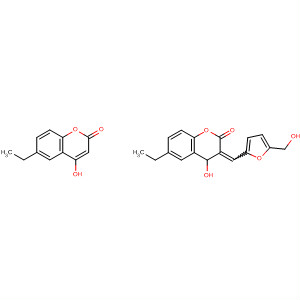 908565-52-6  2H-1-Benzopyran-2-one,3,3'-[[5-(hydroxymethyl)-2-furanyl]methylene]bis[6-ethyl-4-hydroxy-