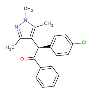 908589-61-7  Ethanone,2-(4-chlorophenyl)-1-phenyl-2-(1,3,5-trimethyl-1H-pyrazol-4-yl)-, (2R)-