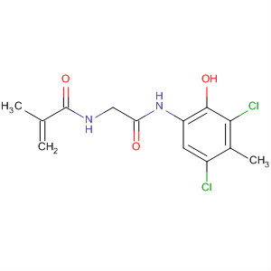 90864-69-0  2-Propenamide,N-[2-[(3,5-dichloro-2-hydroxy-4-methylphenyl)amino]-2-oxoethyl]-2-methyl-
