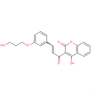 908866-08-0  2H-1-Benzopyran-2-one,4-hydroxy-3-[3-[3-(3-hydroxypropoxy)phenyl]-1-oxo-2-propenyl]-