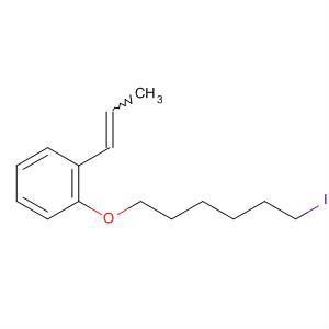 909030-71-3  Benzene, 1-[(6-iodohexyl)oxy]-2-(1-propenyl)-