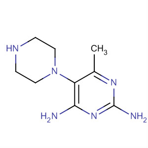 90904-66-8  2,4-Pyrimidinediamine, 6-methyl-5-(1-piperazinyl)-