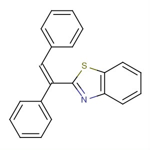 90909-85-6  Benzothiazole, 2-[(1Z)-1,2-diphenylethenyl]-