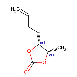 909294-41-3  1,3-Dioxolan-2-one, 4-(3-butenyl)-5-methyl-, (4R,5S)-rel-