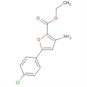 909301-47-9  2-Furancarboxylic acid, 3-amino-5-(4-chlorophenyl)-, ethyl ester