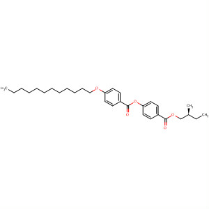 90937-65-8  Benzoic acid, 4-(dodecyloxy)-, 4-[(2-methylbutoxy)carbonyl]phenylester, (S)-