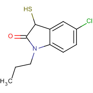 909405-81-8  2H-Indol-2-one, 5-chloro-1,3-dihydro-3-mercapto-1-propyl- 909405-81-8  2H-Indol-2-one, 5-chloro-1,3-dihydro-3-mercapto-1-propyl-