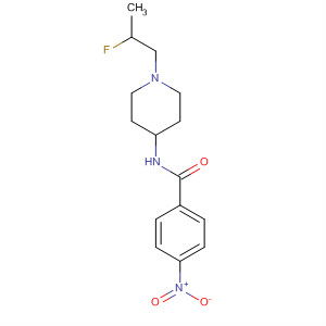 909563-10-6  Benzamide, N-[1-(2-fluoropropyl)-4-piperidinyl]-4-nitro-