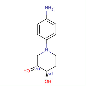 909563-52-6  3,4-Piperidinediol, 1-(4-aminophenyl)-, (3R,4S)-rel-