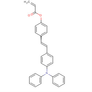 909567-85-7  2-Propenoic acid, 4-[2-[4-(diphenylamino)phenyl]ethenyl]phenyl ester