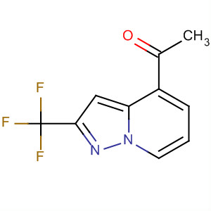 909718-25-8  Ethanone, 1-[2-(trifluoromethyl)pyrazolo[1,5-a]pyridin-4-yl]-