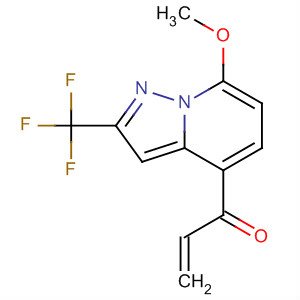 909720-81-6  2-Propen-1-one,1-[7-methoxy-2-(trifluoromethyl)pyrazolo[1,5-a]pyridin-4-yl]-