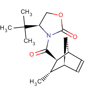 909731-36-8  2-Oxazolidinone,4-(1,1-dimethylethyl)-3-[[(1R,2R,3S,4S)-3-methylbicyclo[2.2.1]hept-5-en-2-yl]carbonyl]-, (4S)-