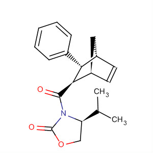 909731-40-4  2-Oxazolidinone,4-(1-methylethyl)-3-[[(1S,2R,3R,4R)-3-phenylbicyclo[2.2.1]hept-5-en-2-yl]carbonyl]-, (4S)-