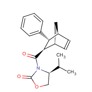 909731-41-5  2-Oxazolidinone,4-(1-methylethyl)-3-[[(1R,2R,3R,4S)-3-phenylbicyclo[2.2.1]hept-5-en-2-yl]carbonyl]-, (4S)-