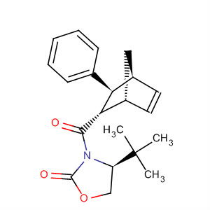909731-43-7  2-Oxazolidinone,4-(1,1-dimethylethyl)-3-[[(1R,2S,3S,4S)-3-phenylbicyclo[2.2.1]hept-5-en-2-yl]carbonyl]-, (4S)-