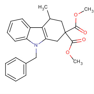 909802-23-9  2H-Carbazole-2,2-dicarboxylic acid,1,3,4,9-tetrahydro-4-methyl-9-(phenylmethyl)-, dimethyl ester 909802-23-9  2H-Carbazole-2,2-dicarboxylic acid,1,3,4,9-tetrahydro-4-methyl-9-(phenylmethyl)-, dimethyl ester