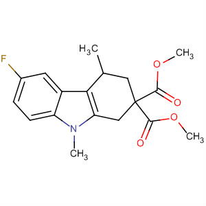909802-26-2  2H-Carbazole-2,2-dicarboxylic acid,6-fluoro-1,3,4,9-tetrahydro-4,9-dimethyl-, dimethyl ester 909802-26-2  2H-Carbazole-2,2-dicarboxylic acid,6-fluoro-1,3,4,9-tetrahydro-4,9-dimethyl-, dimethyl ester