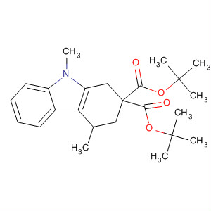 909802-29-5  2H-Carbazole-2,2-dicarboxylic acid, 1,3,4,9-tetrahydro-4,9-dimethyl-,bis(1,1-dimethylethyl) ester 909802-29-5  2H-Carbazole-2,2-dicarboxylic acid, 1,3,4,9-tetrahydro-4,9-dimethyl-,bis(1,1-dimethylethyl) ester