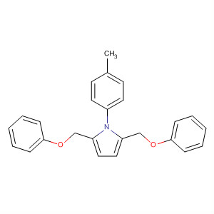 909806-86-6  1H-Pyrrole, 1-(4-methylphenyl)-2,5-bis(phenoxymethyl)-